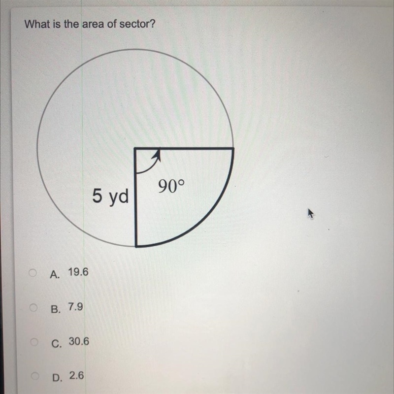 What is the area of sector?-example-1