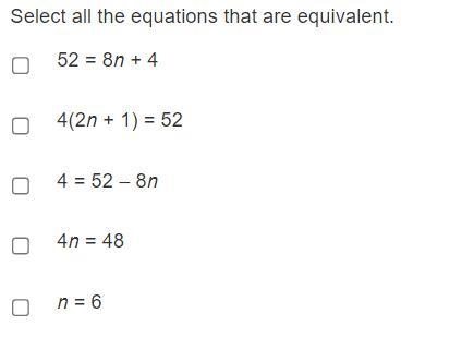 Select all the equations that are equivalent-example-1