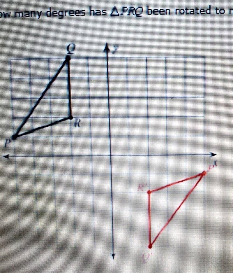 How many degrees has PRQ been rotated to make PRQ​-example-1