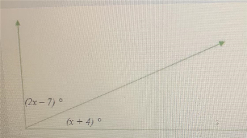 Measure of the missing angle?-example-1