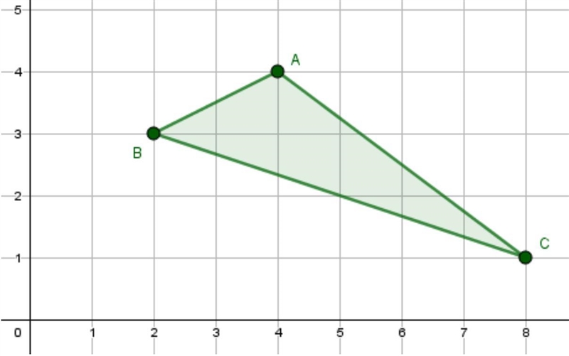 Please help! What is the area of the triangle? Answer + explanation please! <3-example-1