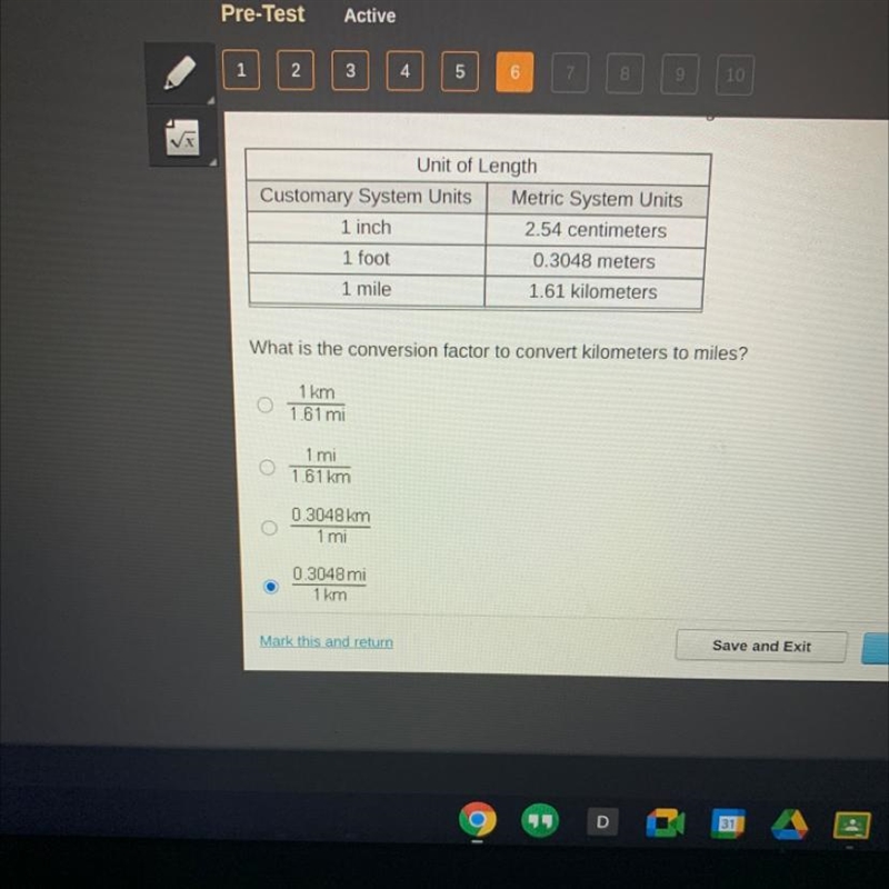 Unit of Length Customary System Units Metric System Units 1 inch 2.54 centimeters-example-1