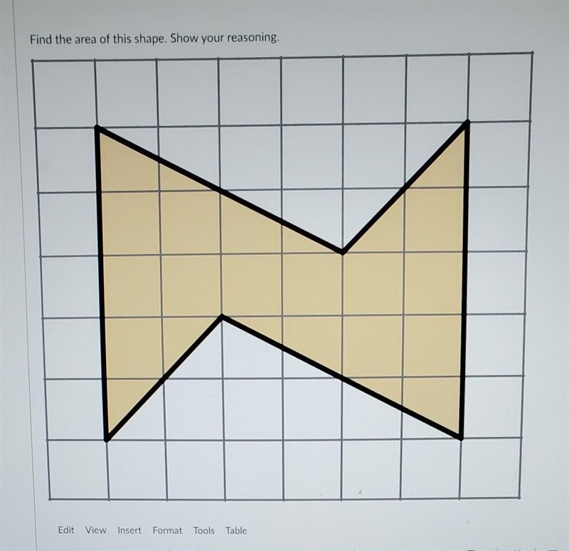 How do i get this area​-example-1