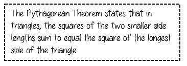 George wrote the following statement describing the Pythagorean Theorem.What error-example-1