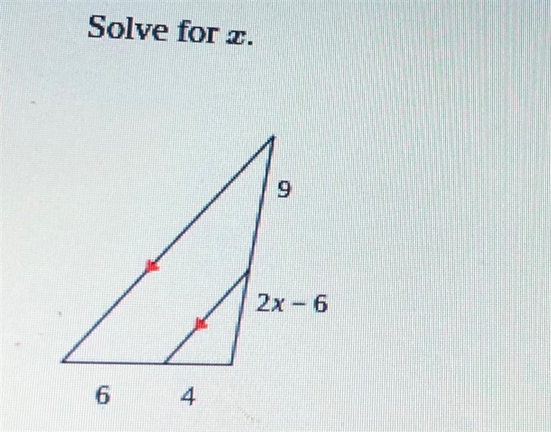 Solve for x mathematics-example-1