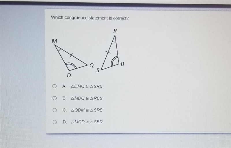 Which congruence statement is correct?​-example-1