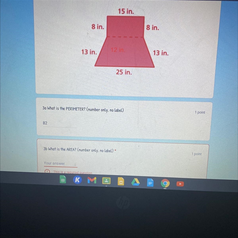 15 in. 8 in. 8 in. 1 13 in. 12 in. 13 in. 25 in.-example-1