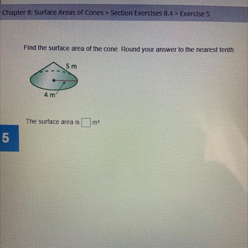 What is the surface area of the cone?-example-1