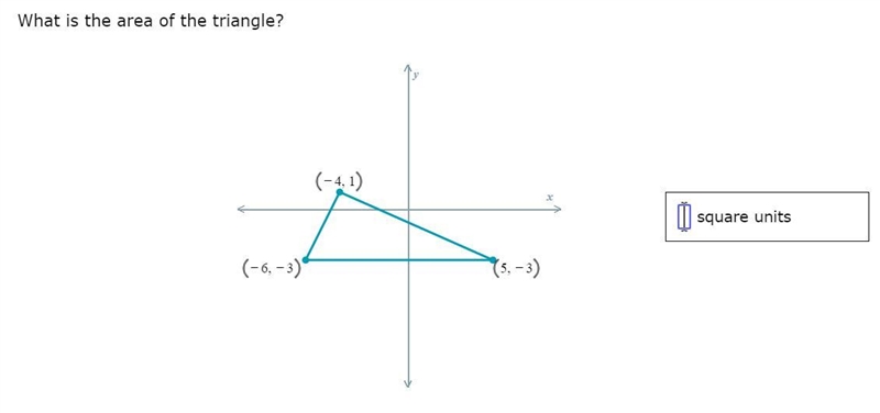 What is the area of the triangle?-example-1