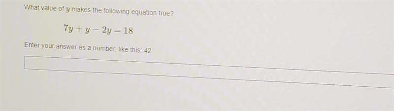 What value of y makes the following equation true?​-example-1