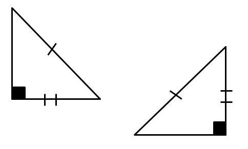 What is the congruence correspondence, if any, that will prove the given triangles-example-1