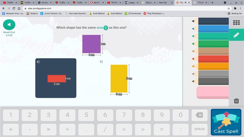 Which shape has the same area as this one? PLease i need help ;-;-example-1