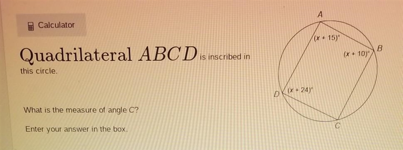 What is the measure of angle c​-example-1