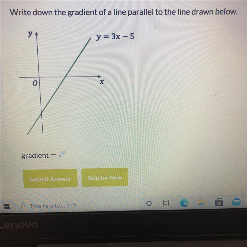 Help find the gradient-example-1