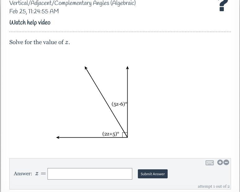 Solve for the value of z.-example-1