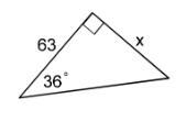 Find the value of x. Round your answer to the nearest tenth.-example-1