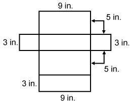 The figure is the net for a rectangular prism. What is the surface area of the rectangular-example-1