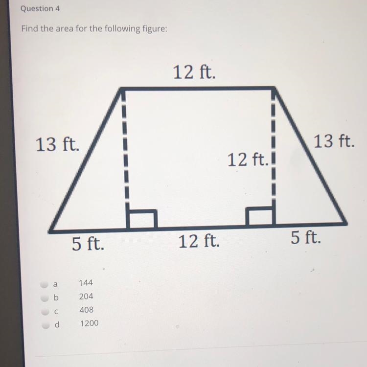 Hurry which one A.144 B.204 C.408 D.1200-example-1