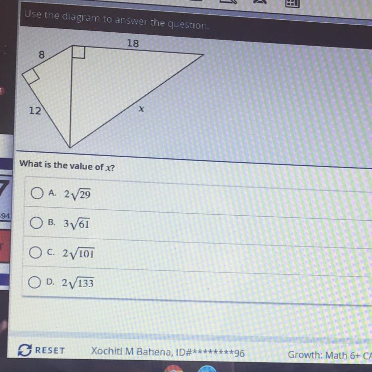 Use the diagram to answer the question.-example-1