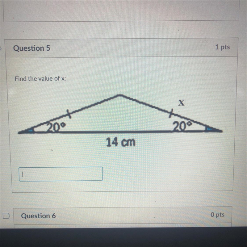 Can someone please help find the value of x? i didn’t do it right :(-example-1