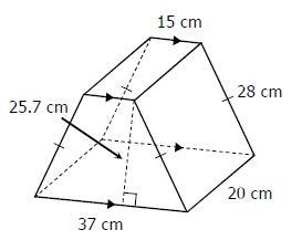 Find the volume of the figure. find the volume Volume =-example-1