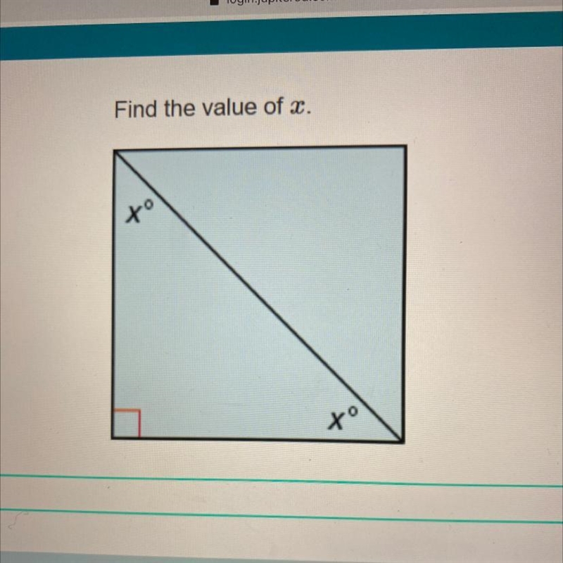 Find the value of x.-example-1