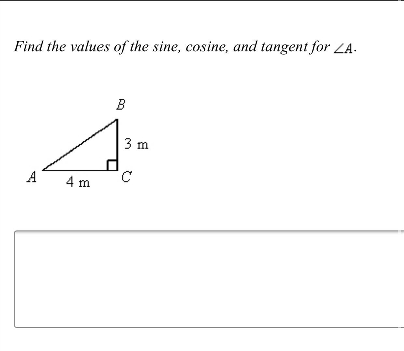 Find the values of sin, cosine, and tangent, for-example-1