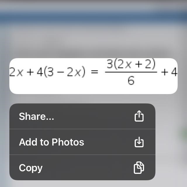 Solve each equation and check your answer. x = _______-example-1