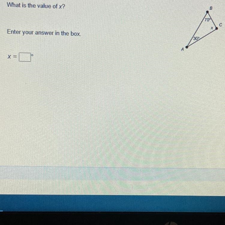 What is the value of x? Enter your answer in the box.-example-1