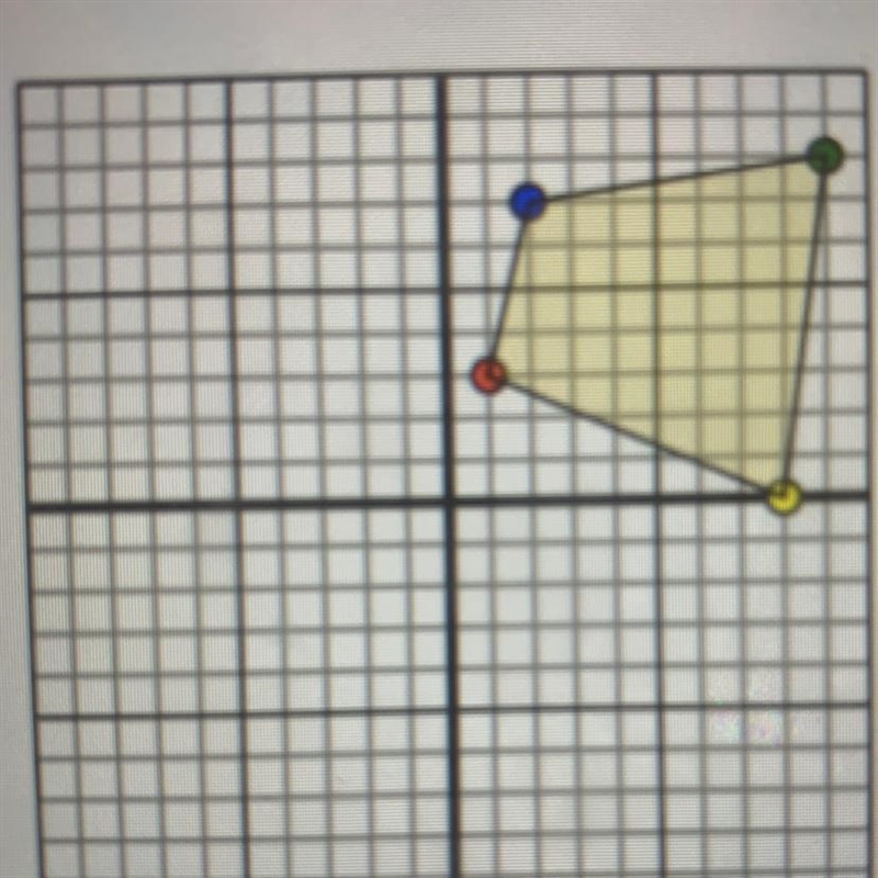 Quadrilateral ABCD has the following coordinates: A. (1,3) B. (8,0) C. (9,8) D. (2,7) Rotate-example-1