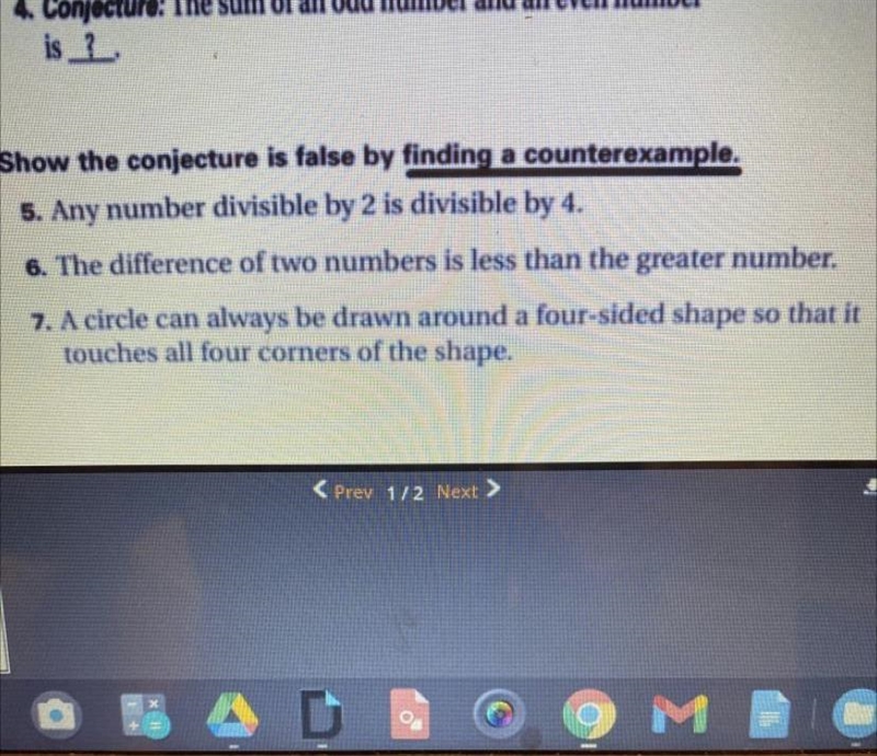 Help me out with 5,6,7 (Geometry)-example-1