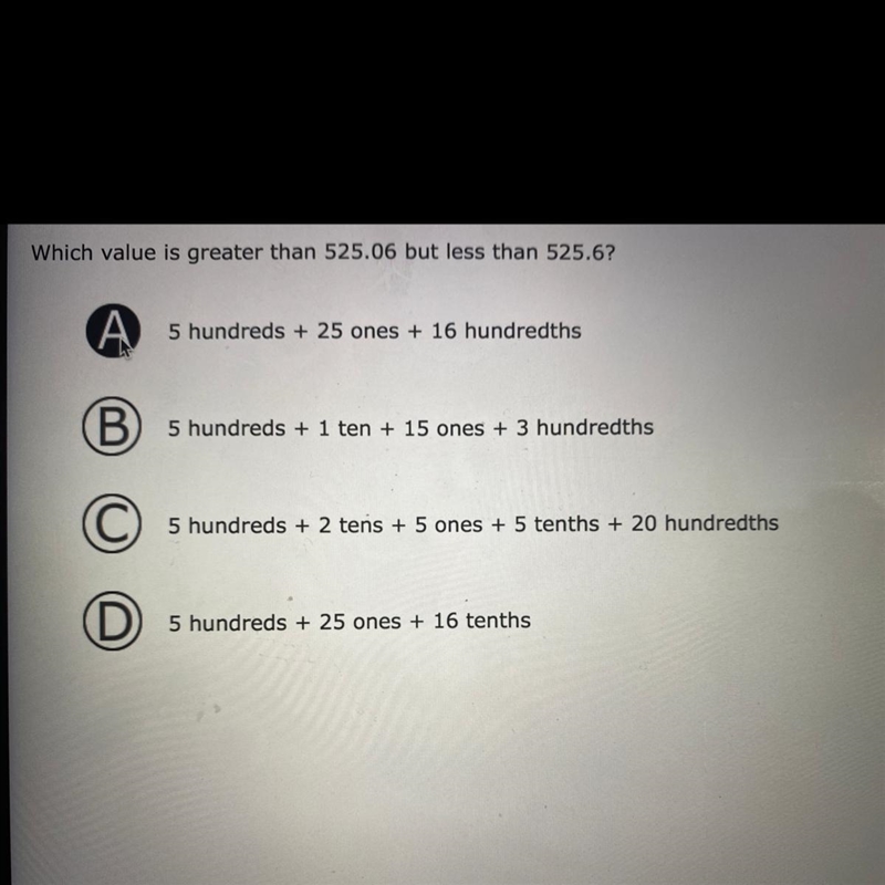 What is greater than 525.06 but less than 525.6?-example-1