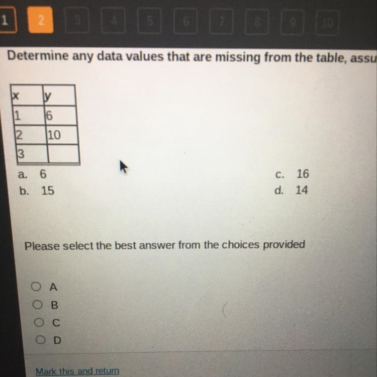 HELP PLSSSSSS ITS TIMED Determine any data values that are missing from the table-example-1