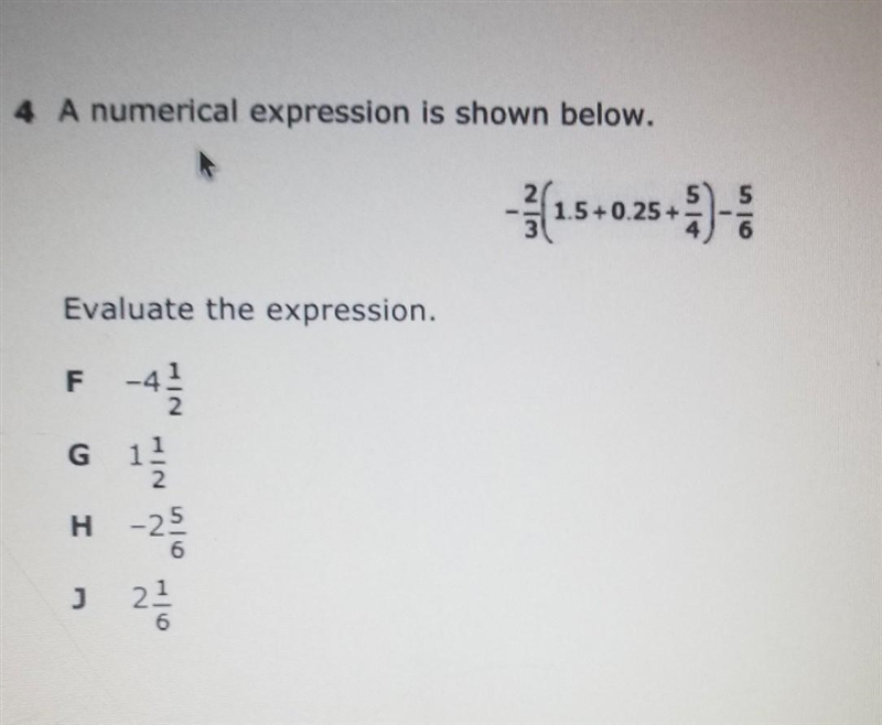 4 A numerical expression is shown below. Evaluate the expression.​ help please explain-example-1