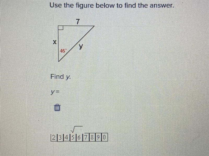 Use the figure below to find the answer. find y.-example-1