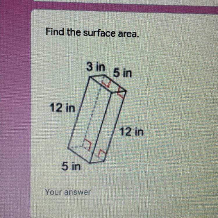 PLS HELPP Find the surface area.-example-1