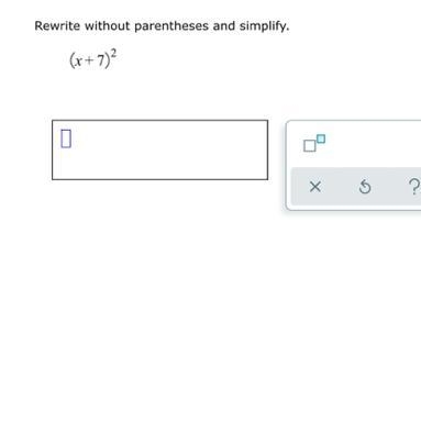 Rewrite without parentheses and simplify. (check my page and answer my other questions-example-1