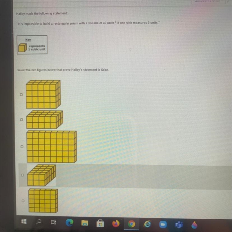 Hailey made the following statement "It is impossible to build a rectangular-example-1