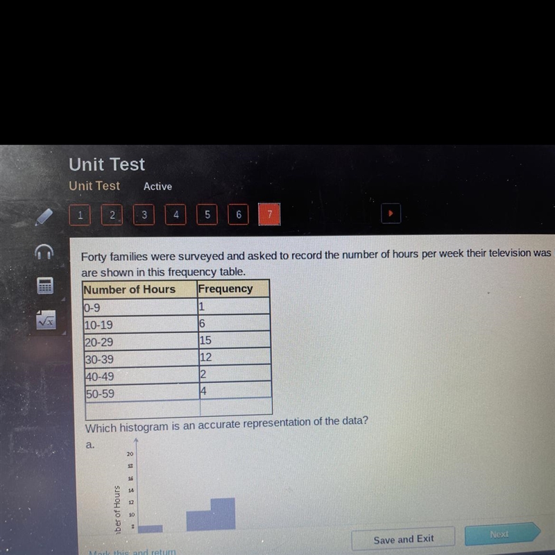 Forty families were surveyed and asked to record the number of hours per week their-example-1