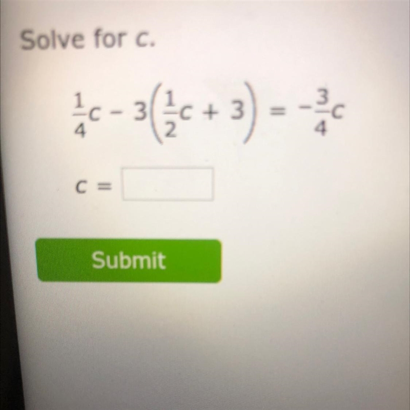 Solve for c........:-example-1