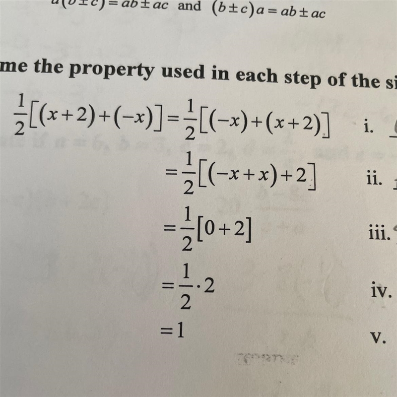 What are the properties for each step?-example-1