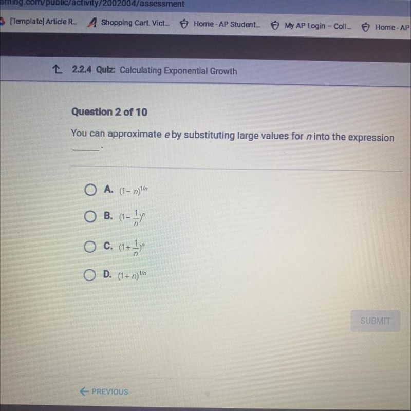 I need help with this question I wanna say the answers B-example-1