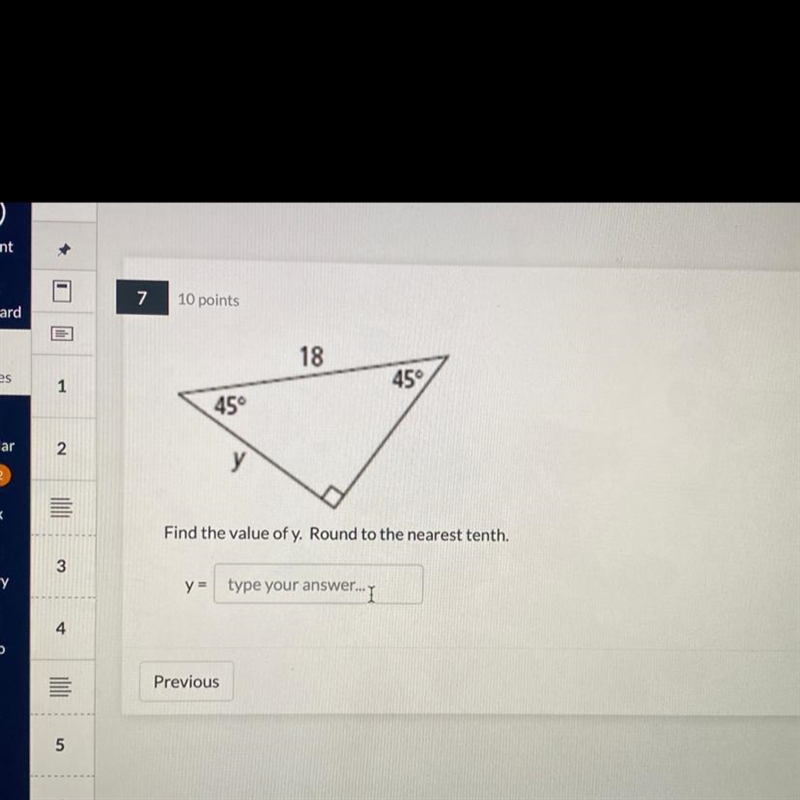 Find the value of Y! please help-example-1