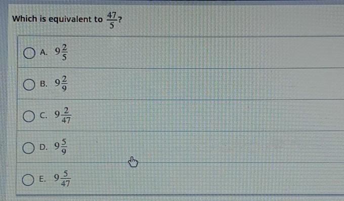 Which is equal to 47 __ 5 ​-example-1