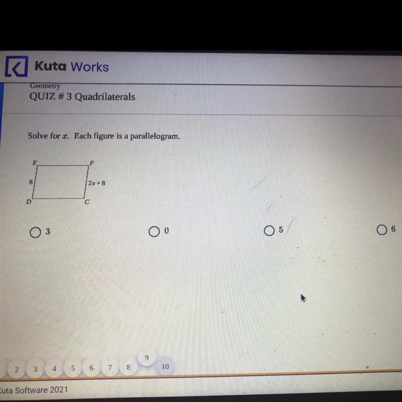 Solve for x. Each figure is a parallelogram-example-1