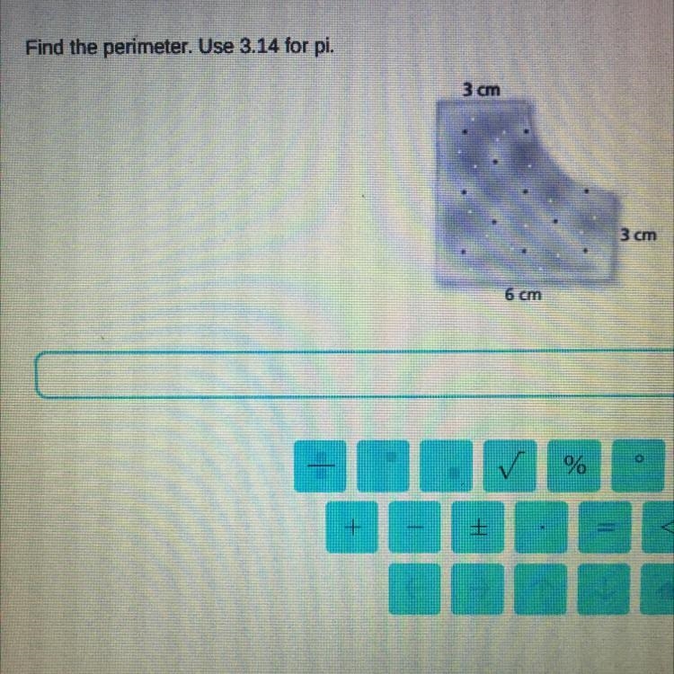 Find the perimeter. Use 3.14 for pi.-example-1