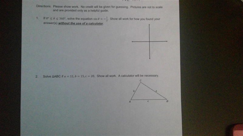 Can someone please work out both problems, I need help with my math hw due in 4 hours-example-1