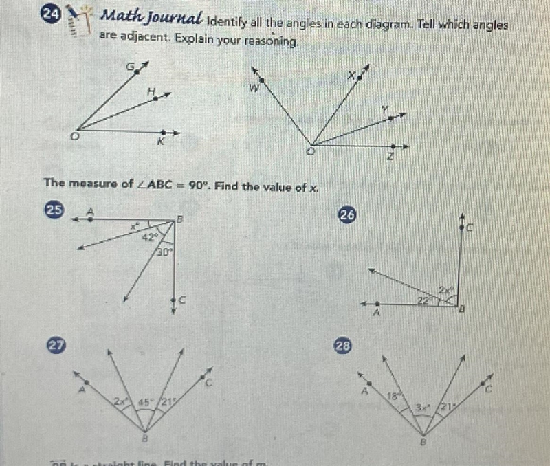 Plzz help with 24-28!!!!!!!!!!!!!-example-1