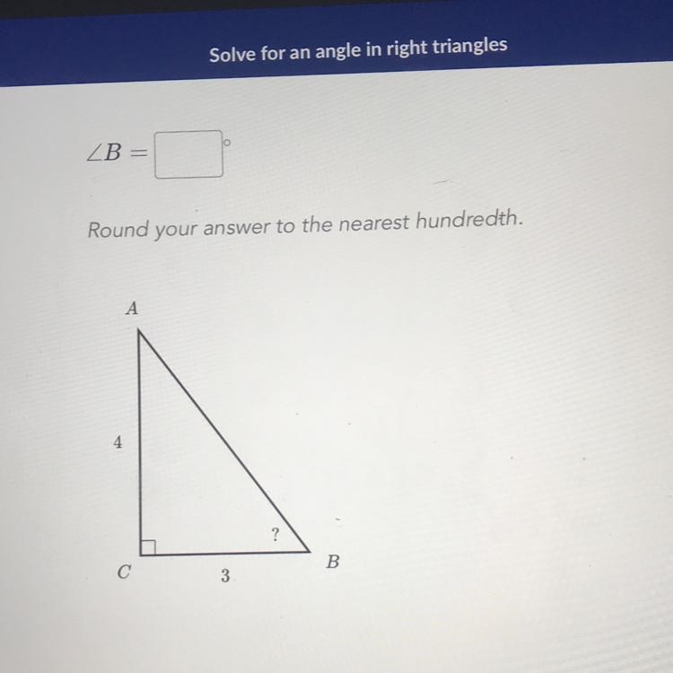 ZB= Round your answer to the nearest hundredth. A 4 B с 3-example-1