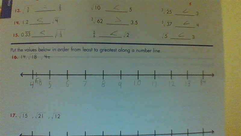 CAN SOMEONE HELP ME PLEASE CAN YOU FIGURE OUT WHERE I PUT 4 PI ON THE NUMBER LINE-example-1